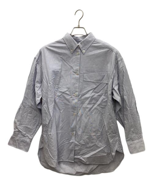 STUDIO NICHOLSON（スタジオ ニコルソン）STUDIO NICHOLSON (スタジオ ニコルソン) ストライプシャツ サイズ:SIZE0の古着・服飾アイテム