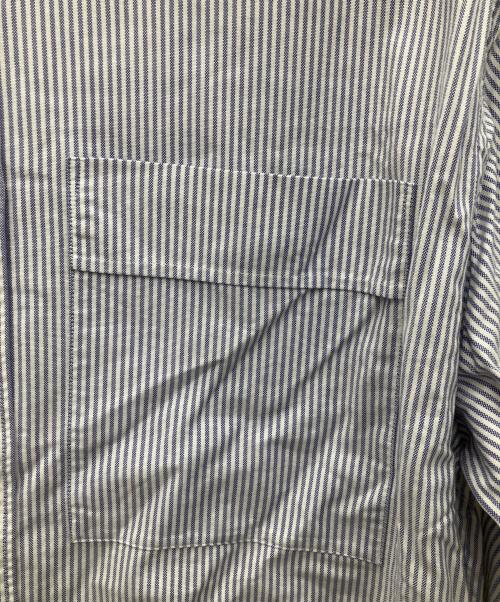 STUDIO NICHOLSON（スタジオ ニコルソン）STUDIO NICHOLSON (スタジオ ニコルソン) ストライプシャツ サイズ:SIZE0の古着・服飾アイテム
