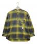 and wander（アンドワンダー）の古着「thermonel check pullover shirt」｜グリーン