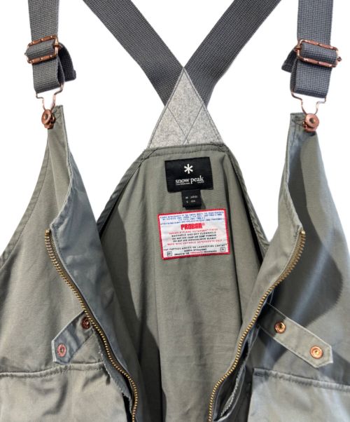 Snow peak（スノーピーク）Snow peak (スノーピーク) タキビベスト グレー サイズ:Mの古着・服飾アイテム