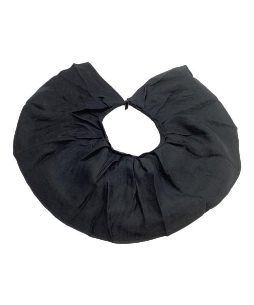 ASTRAET（アストラット）ASTRAET (アストラット) フリルカラー2WAYブラウス ブラック サイズ:表記なしの古着・服飾アイテム