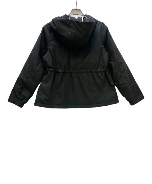 BLUE LABEL CRESTBRIDGE（ブルーレーベルクレストブリッジ）BLUE LABEL CRESTBRIDGE (ブルーレーベルクレストブリッジ) マットタフタダウンコート ブラック サイズ:38の古着・服飾アイテム