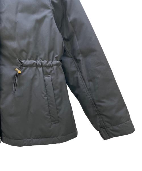 BLUE LABEL CRESTBRIDGE（ブルーレーベルクレストブリッジ）BLUE LABEL CRESTBRIDGE (ブルーレーベルクレストブリッジ) マットタフタダウンコート ブラック サイズ:38の古着・服飾アイテム