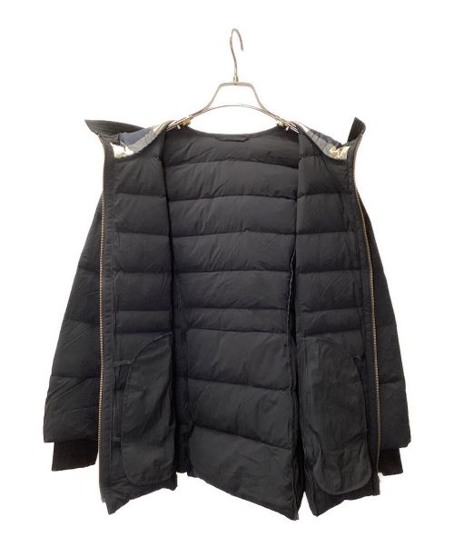 BLUE LABEL CRESTBRIDGE（ブルーレーベルクレストブリッジ）BLUE LABEL CRESTBRIDGE (ブルーレーベルクレストブリッジ) ストレッチフィットミディダウン ブラック サイズ:36の古着・服飾アイテム