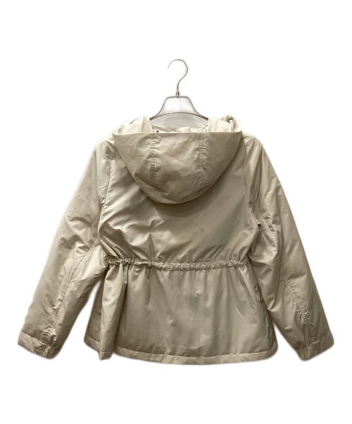 BLUE LABEL CRESTBRIDGE（ブルーレーベルクレストブリッジ）BLUE LABEL CRESTBRIDGE (ブルーレーベルクレストブリッジ) マットタフタダウンコート ベージュ サイズ:38の古着・服飾アイテム