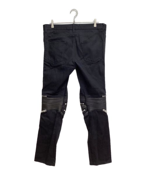 Saint Laurent Paris（サンローランパリ）Saint Laurent Paris (サンローランパリ) ジップデザインスキニーデニム ブラック サイズ:33の古着・服飾アイテム
