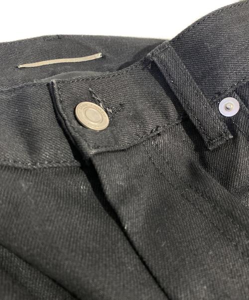 Saint Laurent Paris（サンローランパリ）Saint Laurent Paris (サンローランパリ) ジップデザインスキニーデニム ブラック サイズ:33の古着・服飾アイテム