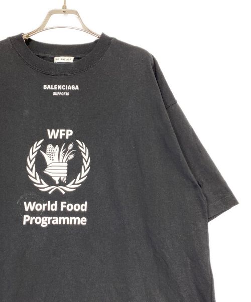 BALENCIAGA（バレンシアガ）BALENCIAGA (バレンシアガ) WFPプリントTシャツ ブラック サイズ:XLの古着・服飾アイテム