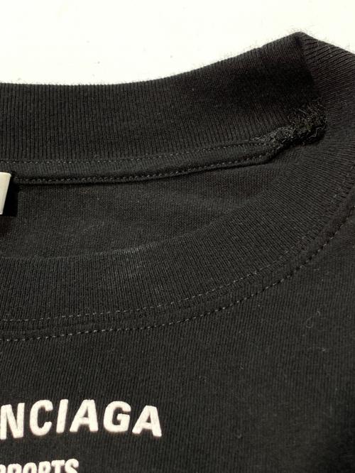 BALENCIAGA（バレンシアガ）BALENCIAGA (バレンシアガ) WFPプリントTシャツ ブラック サイズ:XLの古着・服飾アイテム