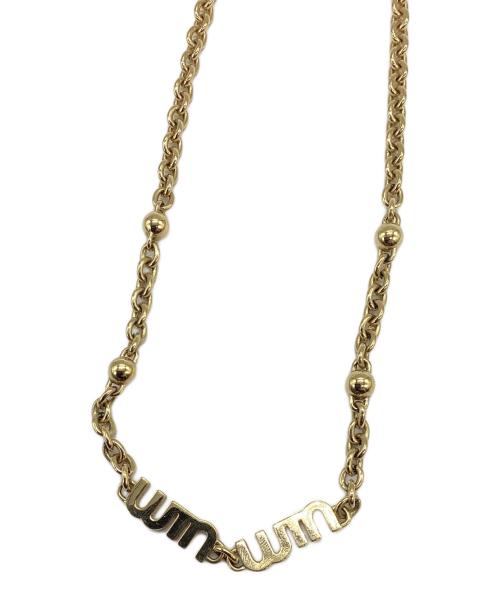 MIU MIU（ミュウミュウ）MIU MIU (ミュウミュウ) メタル ネックレスの古着・服飾アイテム