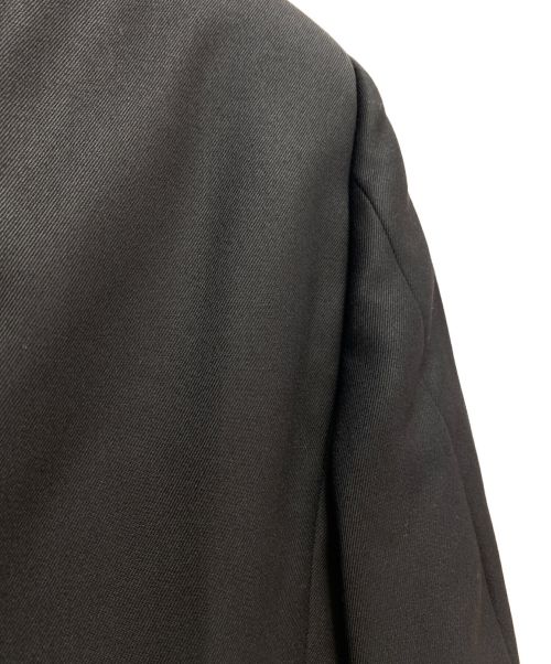 BURBERRY（バーバリー）BURBERRY (バーバリー) レイヤードテーラードジャケット ブラック×レッド サイズ:44の古着・服飾アイテム