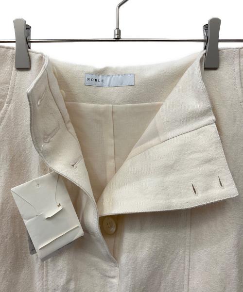Noble（ノーブル）Noble (ノーブル) シルク混ノイルマーメイドスカート アイボリー サイズ:36の古着・服飾アイテム