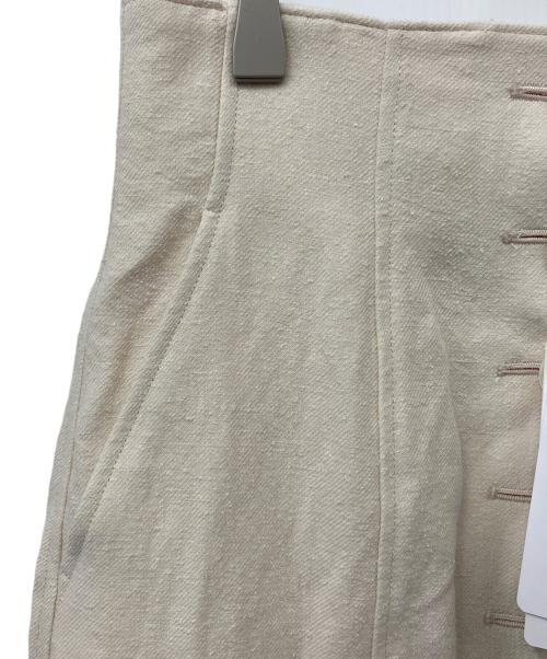 Noble（ノーブル）Noble (ノーブル) シルク混ノイルマーメイドスカート アイボリー サイズ:36の古着・服飾アイテム
