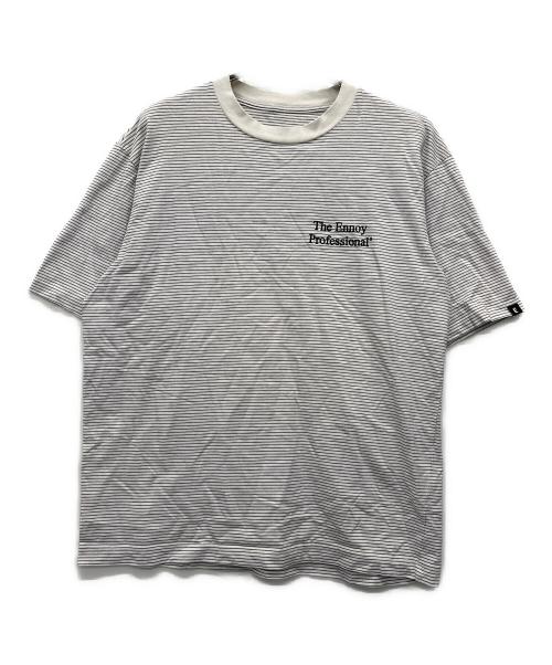 ENNOY（エンノイ）ENNOY (エンノイ) ボーダーTシャツ ブラック×ホワイト サイズ:Sの古着・服飾アイテム