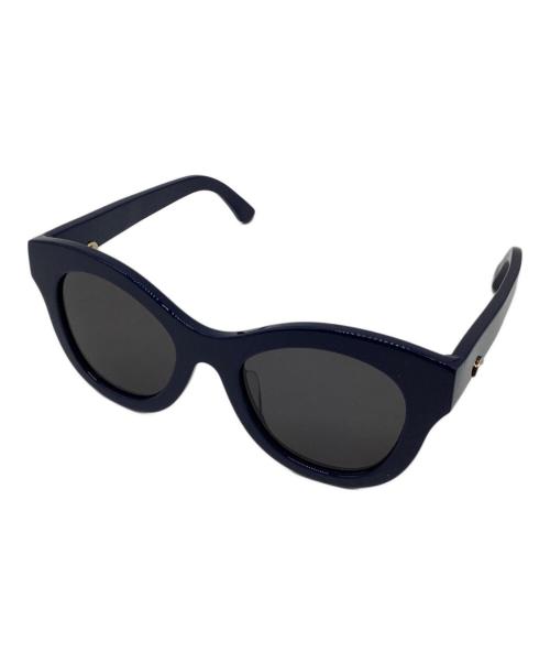 HUMAEYEWEAR（ヒューマアイウェア）HUMAEYEWEAR (ヒューマアイウェア) サングラス ネイビーの古着・服飾アイテム