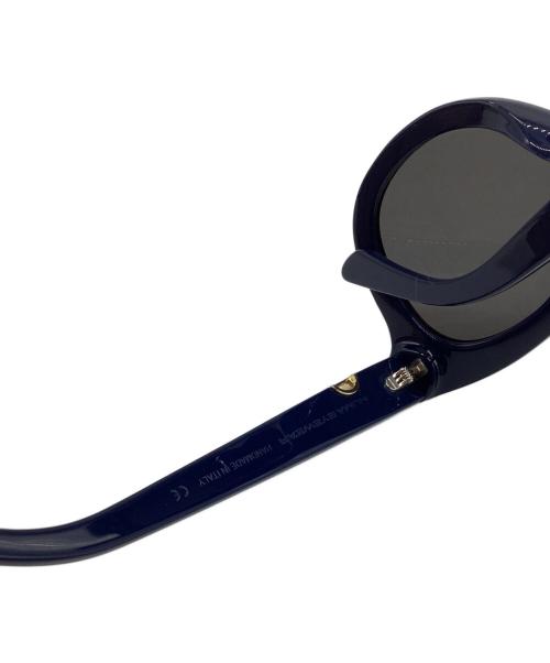 HUMAEYEWEAR（ヒューマアイウェア）HUMAEYEWEAR (ヒューマアイウェア) サングラス ネイビーの古着・服飾アイテム