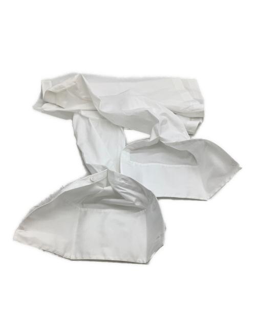 theory（セオリー）theory (セオリー) ボートネックブラウス Cotton Shirting Boat NK VOL SH ホワイト サイズ:S 未使用品の古着・服飾アイテム