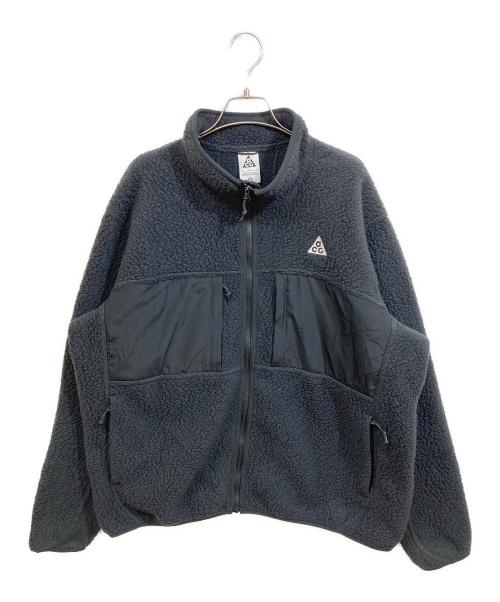 NIKE ACG（ナイキエーシージー）NIKE ACG (ナイキエージーシー) Arctic Wolf Fullzip L/S Top ブラック サイズ:XLの古着・服飾アイテム