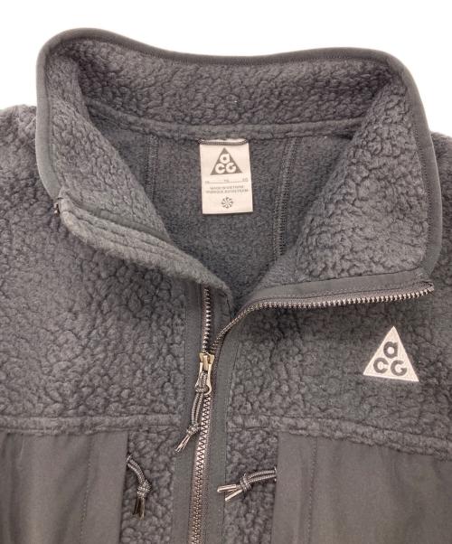 NIKE ACG（ナイキエーシージー）NIKE ACG (ナイキエージーシー) Arctic Wolf Fullzip L/S Top ブラック サイズ:XLの古着・服飾アイテム