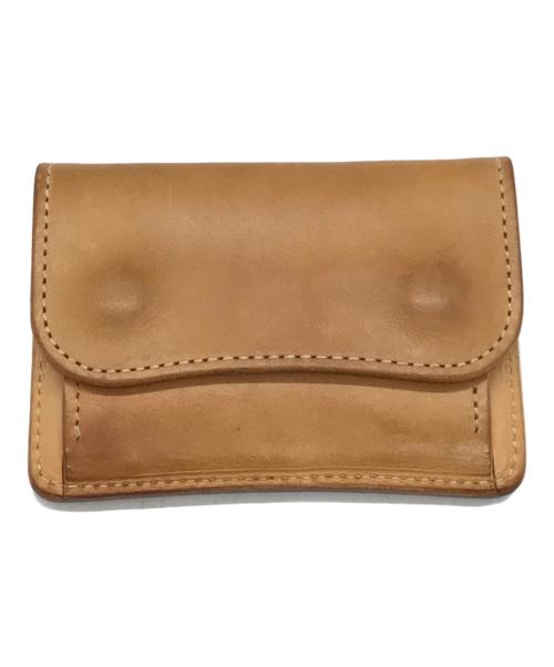 WILDSWANS（ワイルドスワンズ）WILDSWANS (ワイルドスワンズ) コインケース ベージュの古着・服飾アイテム