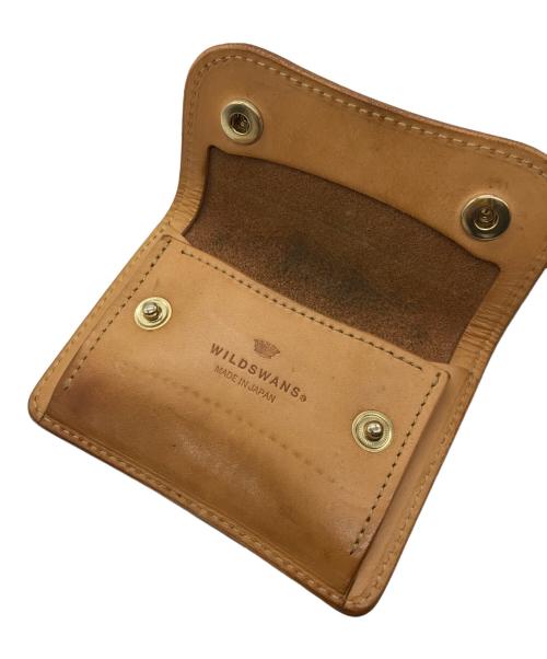 WILDSWANS（ワイルドスワンズ）WILDSWANS (ワイルドスワンズ) コインケース ベージュの古着・服飾アイテム