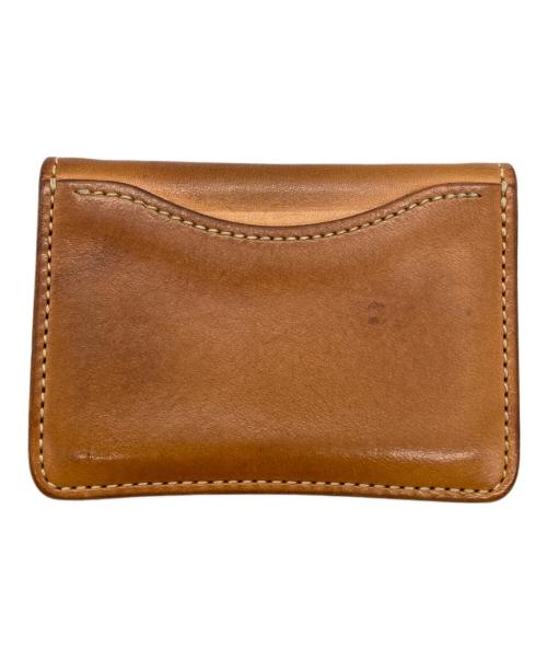 WILDSWANS（ワイルドスワンズ）WILDSWANS (ワイルドスワンズ) バイカラーコインケース ブラウンの古着・服飾アイテム