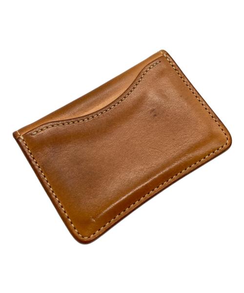 WILDSWANS（ワイルドスワンズ）WILDSWANS (ワイルドスワンズ) バイカラーコインケース ブラウンの古着・服飾アイテム