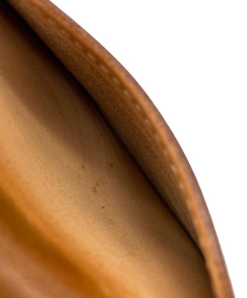 WILDSWANS（ワイルドスワンズ）WILDSWANS (ワイルドスワンズ) バイカラーコインケース ブラウンの古着・服飾アイテム