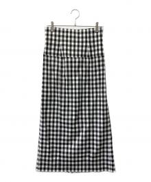 Mystrada（マイストラーダ）の古着「ハイウエストタイトスカート」｜ブラック