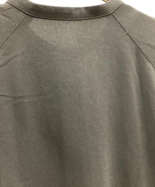 Audrey and John Wad（オードリーアンドジョンワッド）Audrey and John Wad (オードリーアンドジョンワッド) AUDREY AND JOHN WAD リブ付ラグランスリーブロングワンピース ブラック サイズ:FREEの古着・服飾アイテム