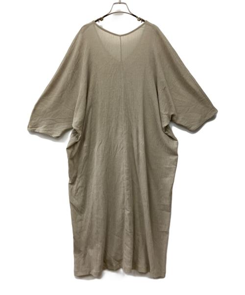 FRAMeWORK（フレームワーク）FRAMeWORK (フレームワーク) カフタンワンピース グレー サイズ:Fの古着・服飾アイテム