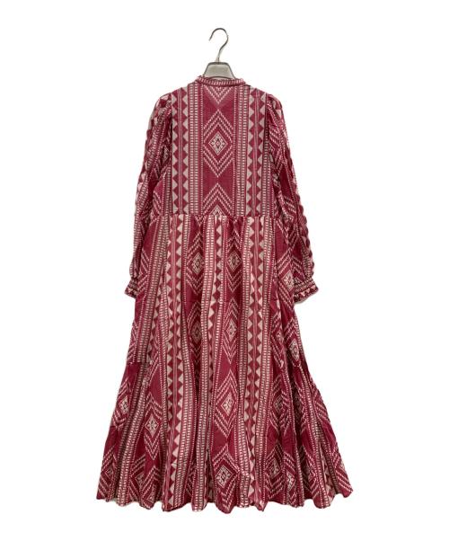 JOURNAL STANDARD（ジャーナルスタンダード）JOURNAL STANDARD (ジャーナルスタンダード) JOURNAL STANDARD　オリエンタルプリントロングワンピース ピンク サイズ:FREE 未使用品の古着・服飾アイテム