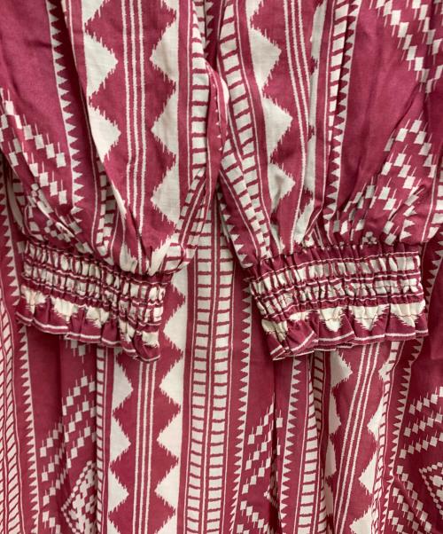 JOURNAL STANDARD（ジャーナルスタンダード）JOURNAL STANDARD (ジャーナルスタンダード) JOURNAL STANDARD　オリエンタルプリントロングワンピース ピンク サイズ:FREE 未使用品の古着・服飾アイテム