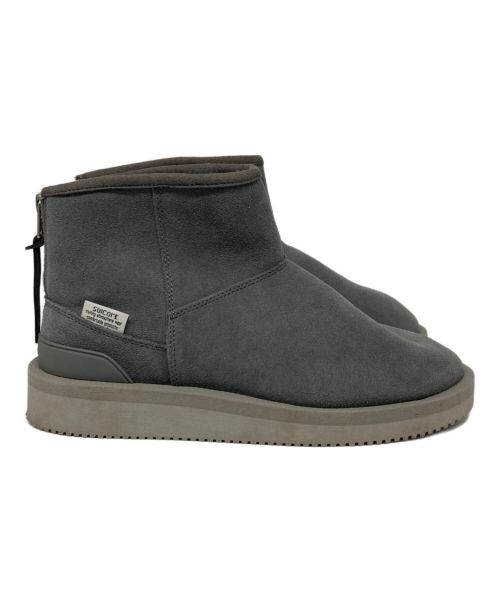 suicoke（スイコック）suicoke (スイコック) ムートンブーツ グレー サイズ:23cmの古着・服飾アイテム
