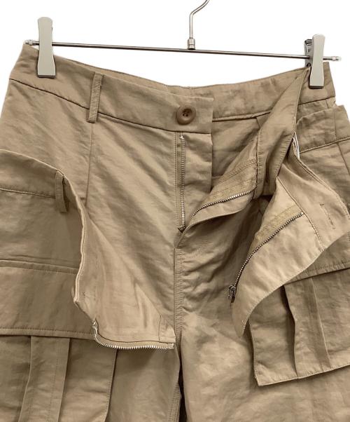 atmos pink（アトモスピンク）atmos pink (アトモスピンク) ダブルウエストパンツ ベージュ サイズ:S 未使用品の古着・服飾アイテム