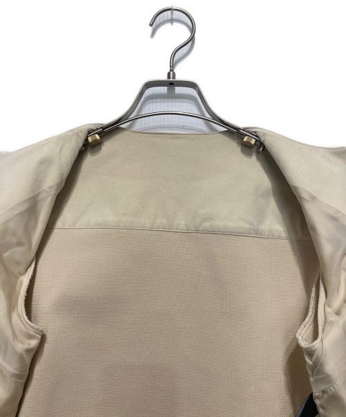 allureville（アルアバイル）allureville (アルアバイル) フェイクスエードニットブルゾン ベージュ サイズ:SIZE2の古着・服飾アイテム