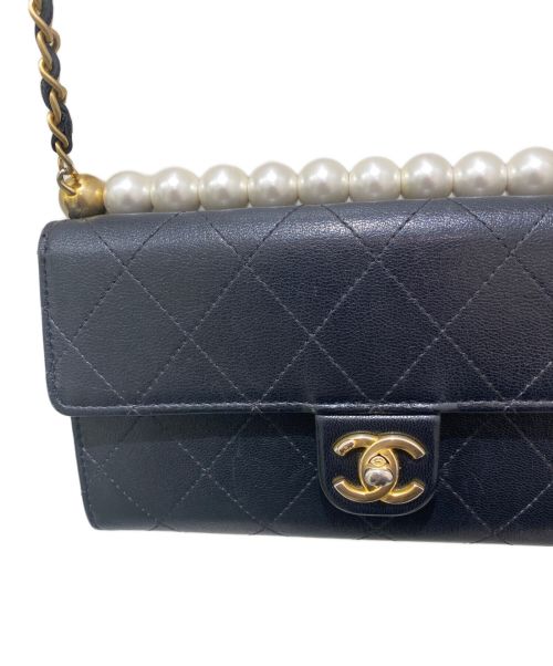 CHANEL（シャネル）CHANEL (シャネル) パールチェーンウォレットの古着・服飾アイテム