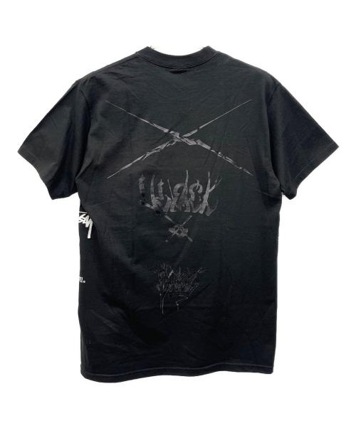 stussy（ステューシー）stussy (ステューシー) NEXUSVII (ネクサスセブン) プリントTシャツ ブラック サイズ:Mの古着・服飾アイテム