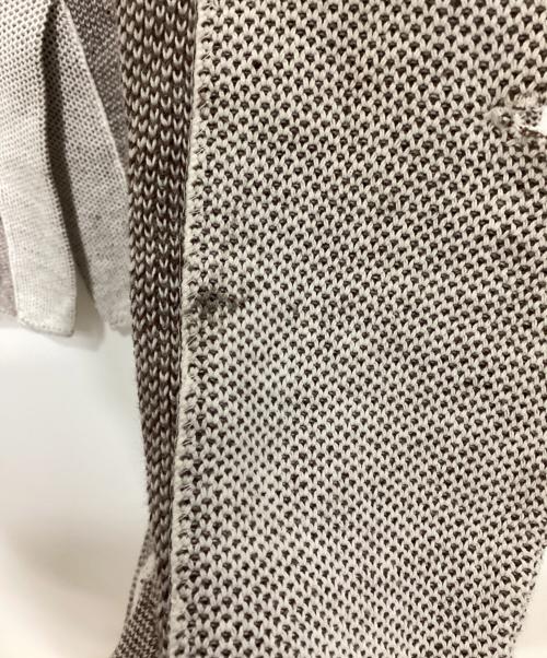 LARDINI（ラルディーニ）LARDINI (ラルディーニ) コットンミラノリブソリッド2Bニットジャケット ブラウン サイズ:Mの古着・服飾アイテム