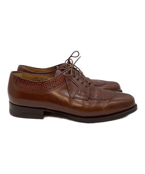Santoni（サントーニ）Santoni (サントーニ) ドレスシューズ ブラウン サイズ:8 2/1の古着・服飾アイテム