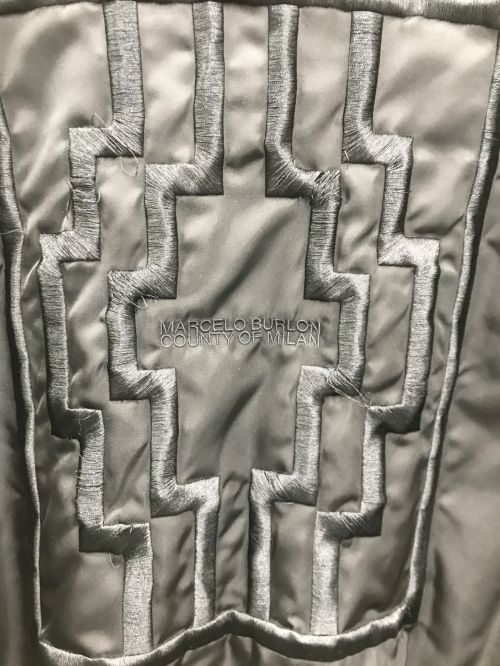 MARCELO BURLON（マルセロバーロン）MARCELO BURLON (マルセロバーロン) Rural Cross Bomber Jacket(ルーラル クロス ボンバー ジャケット) ブラック サイズ:Sの古着・服飾アイテム