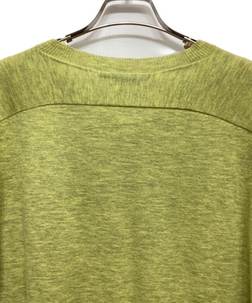 LOUIS VUITTON（ルイ ヴィトン）LOUIS VUITTON (ルイ ヴィトン) カシミヤVネックニット イエロー サイズ:Mの古着・服飾アイテム