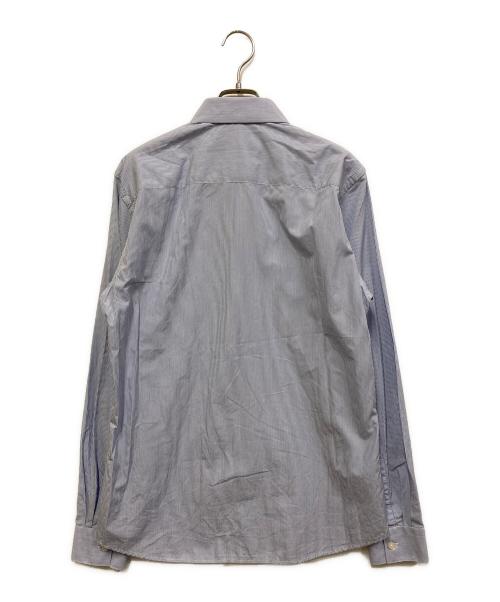 GIVENCHY（ジバンシィ）GIVENCHY (ジバンシィ) ストライプシャツ ブルー×ホワイト サイズ:SIZE 15 3/4-40の古着・服飾アイテム