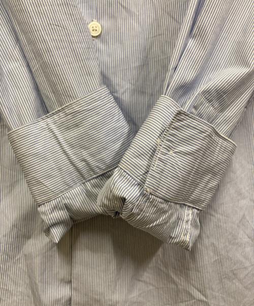 GIVENCHY（ジバンシィ）GIVENCHY (ジバンシィ) ストライプシャツ ブルー×ホワイト サイズ:SIZE 15 3/4-40の古着・服飾アイテム