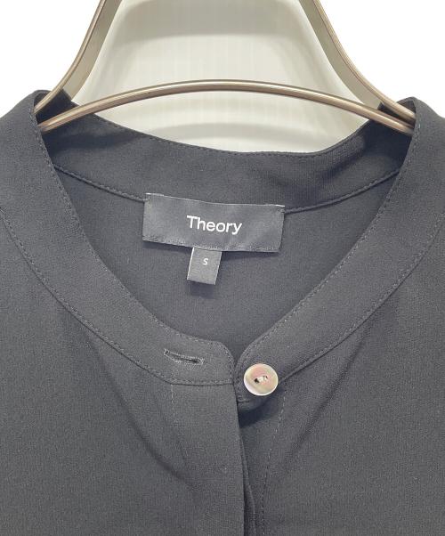 theory（セオリー）theory (セオリー) Powder Crepe SL MLT Shirt ブラック サイズ:Sの古着・服飾アイテム