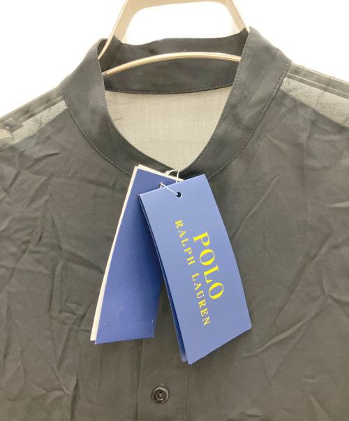 POLO RALPH LAUREN（ポロ・ラルフローレン）POLO RALPH LAUREN (ポロ・ラルフローレン) ブラウス ブラック サイズ:SIZE0 未使用品の古着・服飾アイテム
