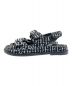 CHANEL (シャネル) Tweed Footed Head Sandal ブラック サイズ:37：110000円