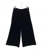 VELOUR NOIR by FOXEY NEWYORKベロア ノワール by フォクシー ニューヨーク）の古着「ベロアパンツ」｜ブラック