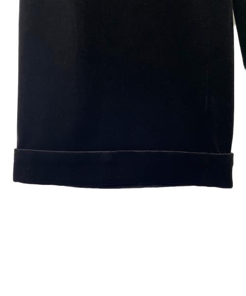 VELOUR NOIR by FOXEY NEWYORK（ベロア ノワール by フォクシー ニューヨーク）VELOUR NOIR by FOXEY NEWYORK (ベロア ノワール by フォクシー ニューヨーク) ベロアパンツ ブラック サイズ:38の古着・服飾アイテム