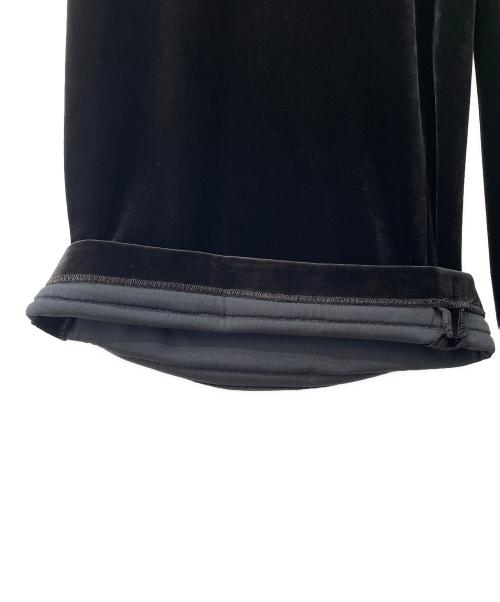 VELOUR NOIR by FOXEY NEWYORK（ベロア ノワール by フォクシー ニューヨーク）VELOUR NOIR by FOXEY NEWYORK (ベロア ノワール by フォクシー ニューヨーク) ベロアパンツ ブラック サイズ:38の古着・服飾アイテム